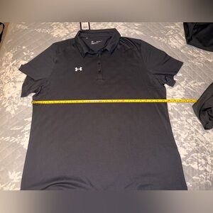 Under Armour Men's Dark Gray Polo Shirt
